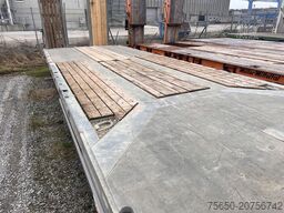 Möslein TO 3 F Schwebheim 3 Achs Tiefladeranhänger 9 m Ladefläche