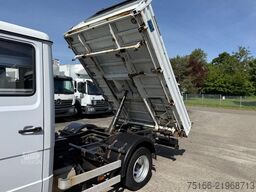 MERCEDES-BENZ VARIO 818 D DOKA Kipper MEILLER 3-Seiten+2 X AHK