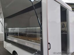 Other Kühltheken Verkaufsanhänger VK P 360 220cm breit mit 300cm Glastheke Kühlung