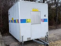 WM MEYER Anhänger Baubude Aufenthaltsraum