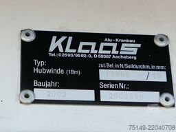 MAN 8.180 LE,Klaas 28-34, 34m,Seilwinde,1.046 Std.
