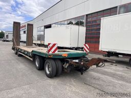 Humbaur HTD 409525-4A  4 Achs Tiefladeranhänger