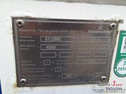 Kässbohrer Lebensmitteltank Kippbar SSK 40XS Neuwertig !!