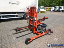 Renault Premium 270 4x2 curtain sider + Transmanut fork...