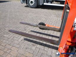 Renault Premium 270 4x2 curtain sider + Transmanut fork...