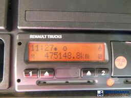 Renault Premium 270 4x2 curtain sider + Transmanut fork...