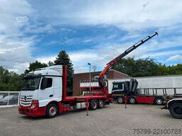 MERCEDES-BENZ 2642 Pritsche Plattform BDF+PK 27000 Kran+Seilw.