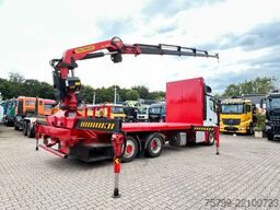 MERCEDES-BENZ 2642 Pritsche Plattform BDF+PK 27000 Kran+Seilw.