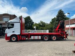 MERCEDES-BENZ 2642 Pritsche Plattform BDF+PK 27000 Kran+Seilw.
