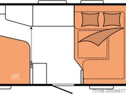 HOBBY Excellent 540 WFU Modell 2025 / 2000 Kg Achse