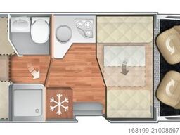 ROLLER TEAM Granduca 287 TL *160PS*Automatik*Hubbett*