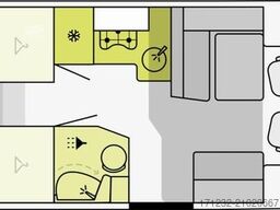 ETRUSCO T 7300 SB Mod. 2025, Complete Selektion, Hubbett