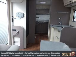 ETRUSCO T 7400 QBC +Queensbett+Markise+Ohne Hubbett