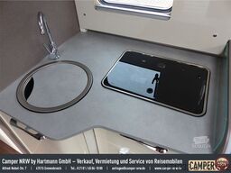 ETRUSCO T 7400 QBC +Queensbett+Markise+Ohne Hubbett