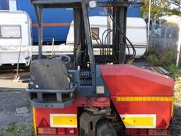 MOFFETT Hydraulischen Gabeln +Schubmast+Top Zustand