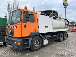 MAN F2000 26.360 6x2 Saug + Spülwagen Wiedemann + Re
