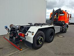 MAN 26.343 6x2*4 Meiller Abroller + Kran Feuerwehr