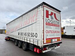 Schmitz Cargobull 3Achs MEGA VARIO Liftachse Hubdach 1Hand TÜVneu