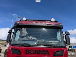 Scania R580 8x4 combi truck w/ new retarder, turntable an
