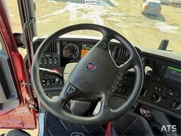 Scania R580 8x4 combi truck w/ new retarder, turntable an