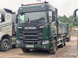 Scania R650 6x4 Tipper Truck with Istrail Tri-Axle Traile