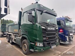 Scania R650 6x4 Tipper Truck with Istrail Tri-Axle Traile