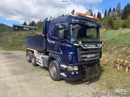 Scania R580 6x4 Snow Plow Equipped Tipper Truck – Steel S