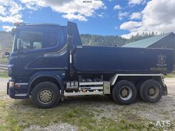Scania R580 6x4 Snow Plow Equipped Tipper Truck – Steel S