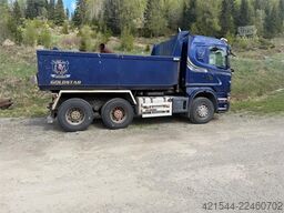 Scania R580 6x4 Snow Plow Equipped Tipper Truck – Steel S