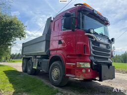 Scania R560 6x4 Snow Plow Equipped Tipper Truck