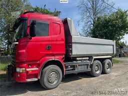 Scania R560 6x4 Snow Plow Equipped Tipper Truck