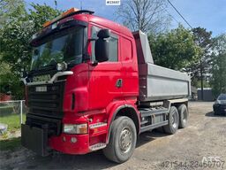 Scania R560 6x4 Snow Plow Equipped Tipper Truck