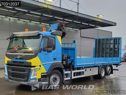 Volvo FM 410 FM 6X2 6x2*4 HMF 2120-K4 Crane + Ramps E...