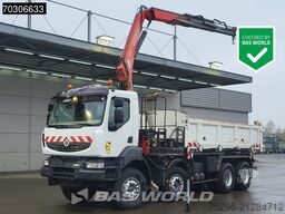 Renault Kerax 410 Kerax 8X4 Fassi F150A22 Crane 2-way t...