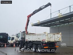 Renault Kerax 410 Kerax 8X4 Fassi F150A22 Crane 2-way t...