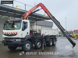 Renault Kerax 410 Kerax 8X4 Fassi F150A22 Crane 2-way t...
