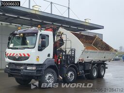 Renault Kerax 410 Kerax 8X4 Fassi F150A22 Crane 2-way t...