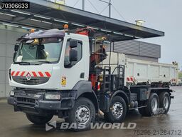 Renault Kerax 410 Kerax 8X4 Fassi F150A22 Crane 2-way t...