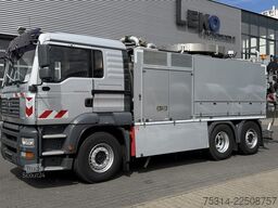 man TGA 26.430 6x2 Liftachse Müller Kanalreiniger Fahrer/Beifahrertür als Schiebetüre
