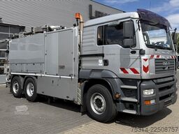 man TGA 26.430 6x2 Liftachse Müller Kanalreiniger Fahrer/Beifahrertür als Schiebetüre