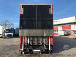  Wiese 3-Achs Mega Gabelstaplertransporter Rampen