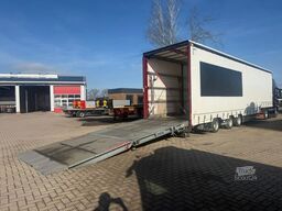  Wiese 3-Achs Mega Gabelstaplertransporter Rampen