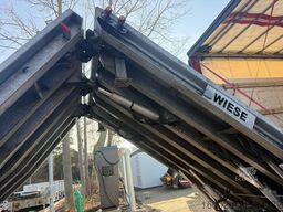  Wiese 3-Achs Mega Gabelstaplertransporter Rampen