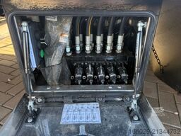  Wiese 3-Achs Mega Gabelstaplertransporter Rampen