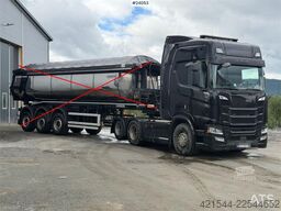 Scania R580 6x2 tractor unit w/ tipping hydraulics and ne