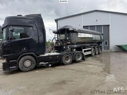 Scania R580 6x2 tractor unit w/ tipping hydraulics and ne