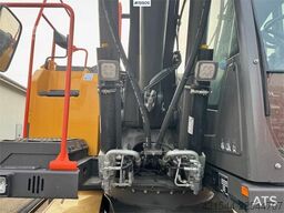 Volvo EWR130 Wheeled Excavator with Rototilt and 2 Bucke