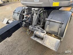 Volvo EWR130 Wheeled Excavator with Rototilt and 2 Bucke