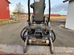 Volvo EWR130 Wheeled Excavator with Rototilt and 2 Bucke