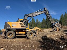 Volvo EW160B w/ rototilt and two buckets. WATCH VIDEO